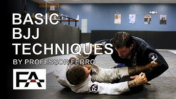 BJJ Basics with Professor Ferro   Lasso Spider Guard Triangle Setup