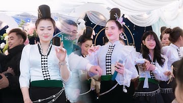 Nhảy Đám Cưới Dân Tộc Thái Tây Bắc Quá Căng “ Tại Lễ Thành Hôn “ Thế Chứ & Quỳnh Trang “ Chiềng Ngàm