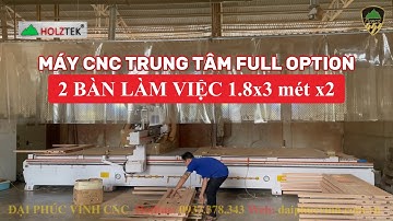 Máy CNC Trung Tâm Holztek HT-1830x2RBS – Siêu Phẩm Gia Công Ván, Khoan, Cưa, Phay Tất Cả Trong Một