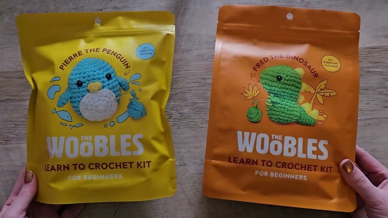 Woobles Crochet Kit - Pierre The Penguin