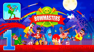Bowmasters Gameplay Walkthrough Part 1 (iOS, Android)