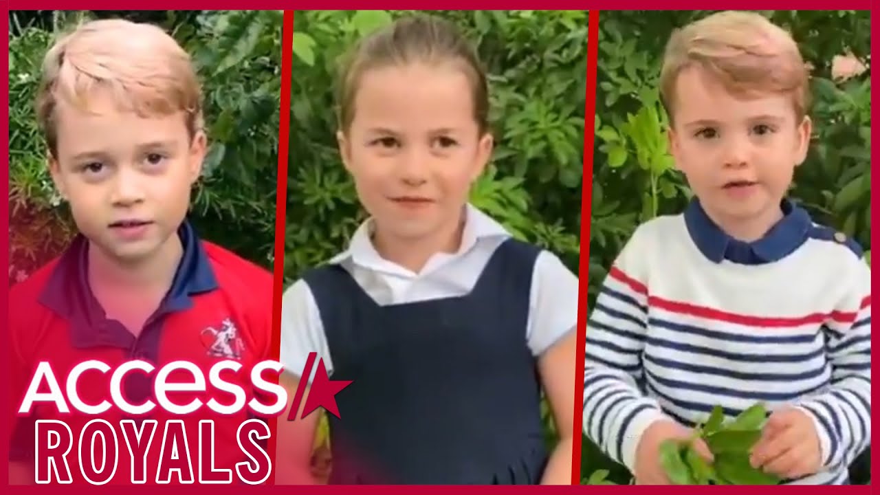 Prince George, Princess Charlotte & Prince Louis Speak In Public For First Time