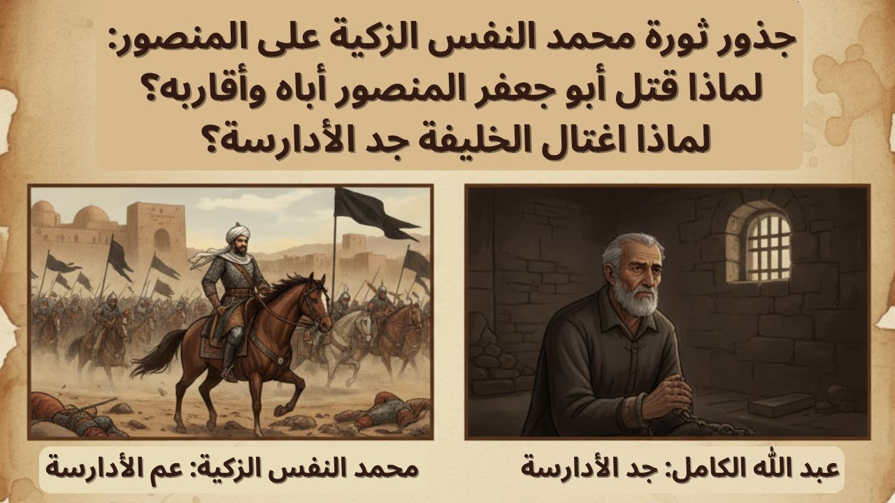 ثورة محمد النفس الزكية: لماذا قتل الخليفة أباه وأقاربه؟