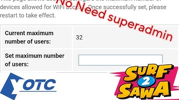 Surf2Sawa/Bida Fiber | Bypass 6 Device limit (no need superadmin)