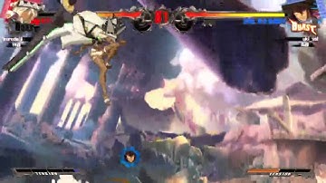 GGXRD JP PSN - Daiji (Ramlethal) VS Uki (Sol Badguy)