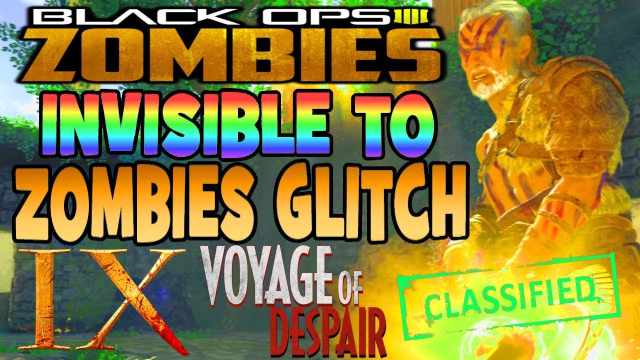 BLACK OPS 4 NEW IX, VOYAGE OF DESPAIR & CLASSIFIED (INVISIBILITY