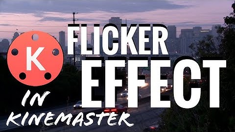 BEAT FLICKER EFFECT IN KINEMASTER || KINEMASTER TUTORIAL
