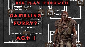 Can you beat Diablo 2 as a Gambling Furry? (Act 1)