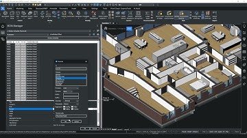 BricsCAD BIM V23 BOM (Bill of Materials)
