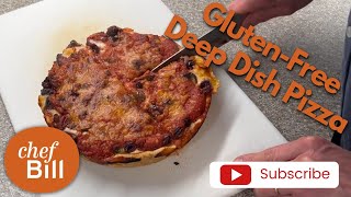 Making a #Glutenfree Deep Dish #Pizza | #Cookingtips with Chef Bill Collins