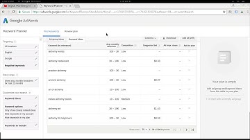 How To Use Google Keyword Planner | Finding Long Tail Keywords