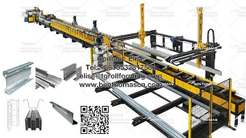 C Z U Omega Sigma profile roll form technology | production line for C, Z, U Omega Sigma profiles