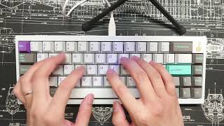Retooled Blacks gon55g on Key65 sound test