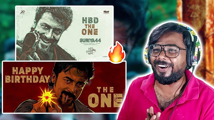 Suriya 44 | Birthday Promo REACDTION | Suriya | Karthik Subbaraj | Pooja Hegde | Santhosh Narayanan