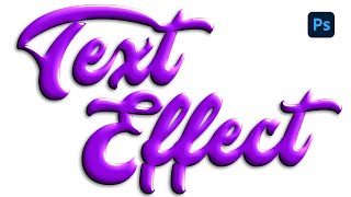 EASY Text Effect in Photoshop ( FOR BEGINNERS) screenshot 5