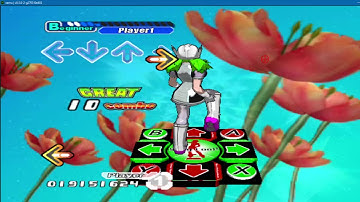 classic xbox emulation - dance dance revolution ultra mix 4 - 1080p 10-30fps ?