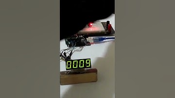 Arduino Project: IR Sensor Obstacle Counter with 7-Segment Display | Easy