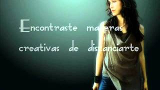 Surrendering Alanis Morrisette subtitulada al español