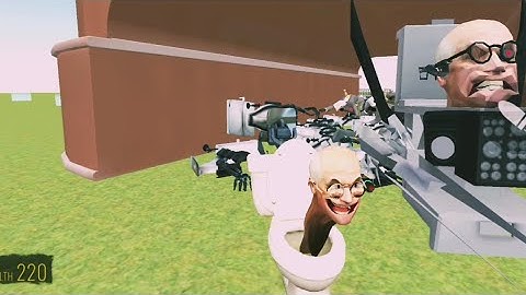 Nextbots In Sandbox mod New Update All:Skibidi Toilet Anonimous,Scientist,vs Clock Man Speakerman