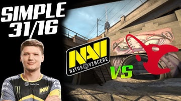 CSGO POV NAVI SIMPLE (31/16) VS MOUSESPORTS OVERPASS DreamHack Masters Spring 2021 28.03.21!