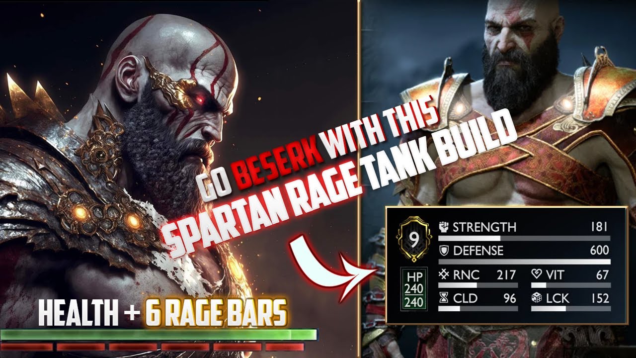 Best Spartan Rage God of War Ragnarok