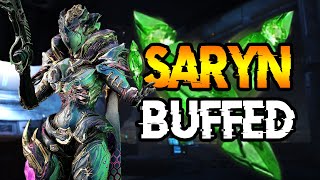 SARYN BUFFED! | Emerald Archon Shard Saryn | Broken Saryn Builds!