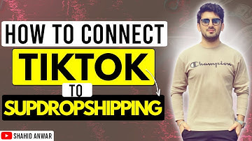 How To Connect Supdropshipping To Tiktok Seller Central