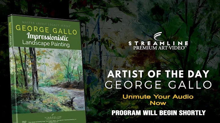 George Gallo Impressionistic Landscape Painting **...