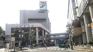 《乗り換え》京成本線、谷津駅からJR津田沼駅・新京成線、新津田沼駅へ。 Yatsu  Shin-tsudanuma