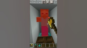 Minecraft golden axe Vs diamond axe part 1