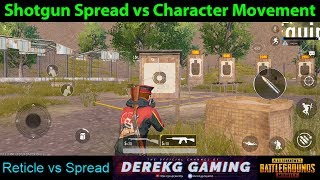 How Shotgun Spread is Affected by Character Movement!! | DerekG