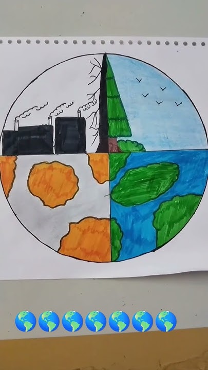 how-to-draw-pollution-drawing-viralvideo-art-youtube