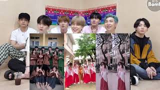 BTS REACTION Tổng hợp video văn nghệ 20/11 Nhà Giáo Việt Nam ( P1 ) | Vyyy Nguyễn 🎀