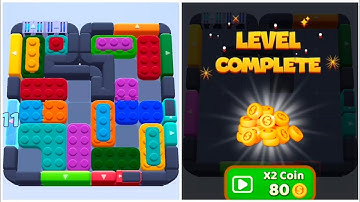 Color block jam Level 672 hard level Walkthrough Solution 