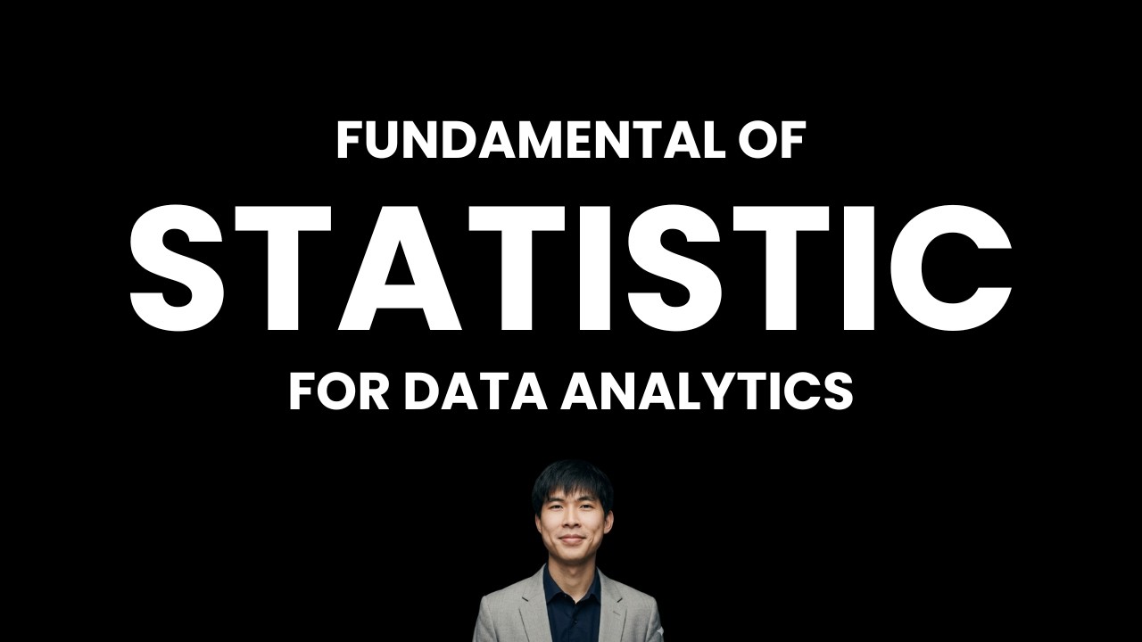พื้นฐานวิชาปราบเซียน! "Statistic For Data Analytics" คัดมาแบบสำคัญๆเลย