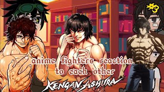 anime fighters reaction to each other#3/4||Gacha Life||~Tokita Ohma~