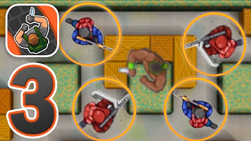 HUNTER ASSASSIN - Walkthrough Gameplay Part 3 - LEVELS 33-43 (iOS Android)