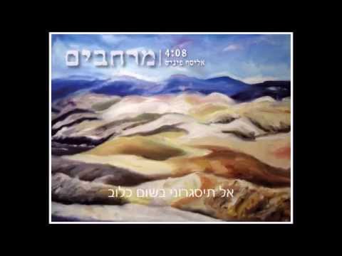 מרחבים אליסף פיניש 
