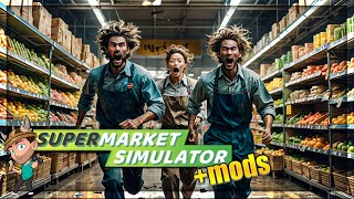 NEW Inventory Sends Us SPINNING [MODS] | Supermarket Simulator Gameplay