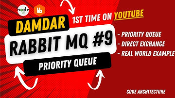 RabbitMQ with Nodejs #9 | Priority Queue Explained with code Implementation |  (#rabbitmq #nodejs)