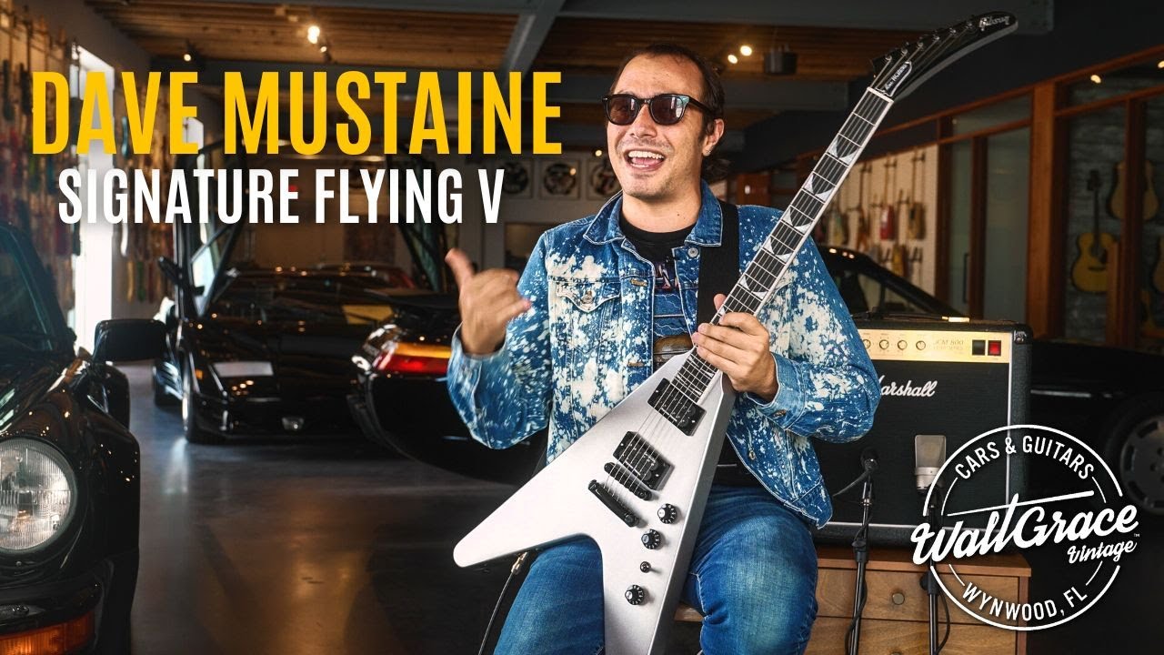 Shredding on the BRAND NEW Gibson Dave Mustaine Flying V! W/ Ben Katzman