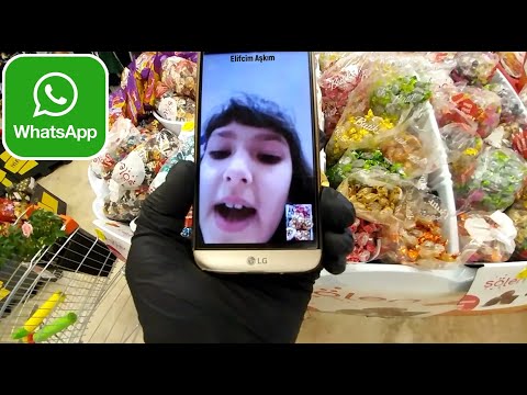 Whatsapp ile bayram alışverişi. Elif ile Eğlenceli Alışveriş Videosu