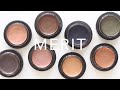 Merit solo shadow  matte cream eyeshadow review and swatches of every shade