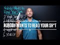 PNTV: Nobody Wants to Read Your Sh*t by Steven Pressfield (#382)