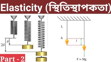 Elasticity class 11 physics l Part 2 l স্থিতিস্থাপকতা l Wbchse wise in Bengali l Amit Sir Physics l