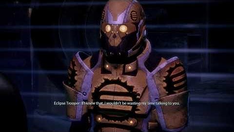 Mass Effect 2 - Eclipse Mercenary Falls Out a Window