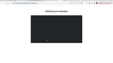 [Codespaces] 코드스페이스 사용  part 1 - 사용방법