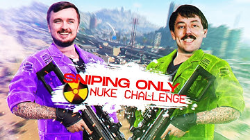 SNIPING ONLY NUKE CHALLENGE In Warzone 2.0 (COMPLETED)