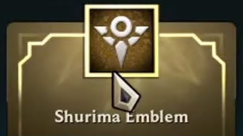 They buffed 7 Shurima so I took two Emblems to try it. Then I found 9 Akshans.
