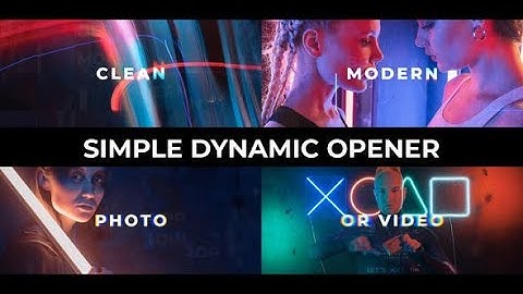 Dynamic Opener AFTER EFFECTS Template Videohive 31783811